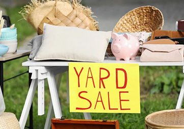 yard sale
